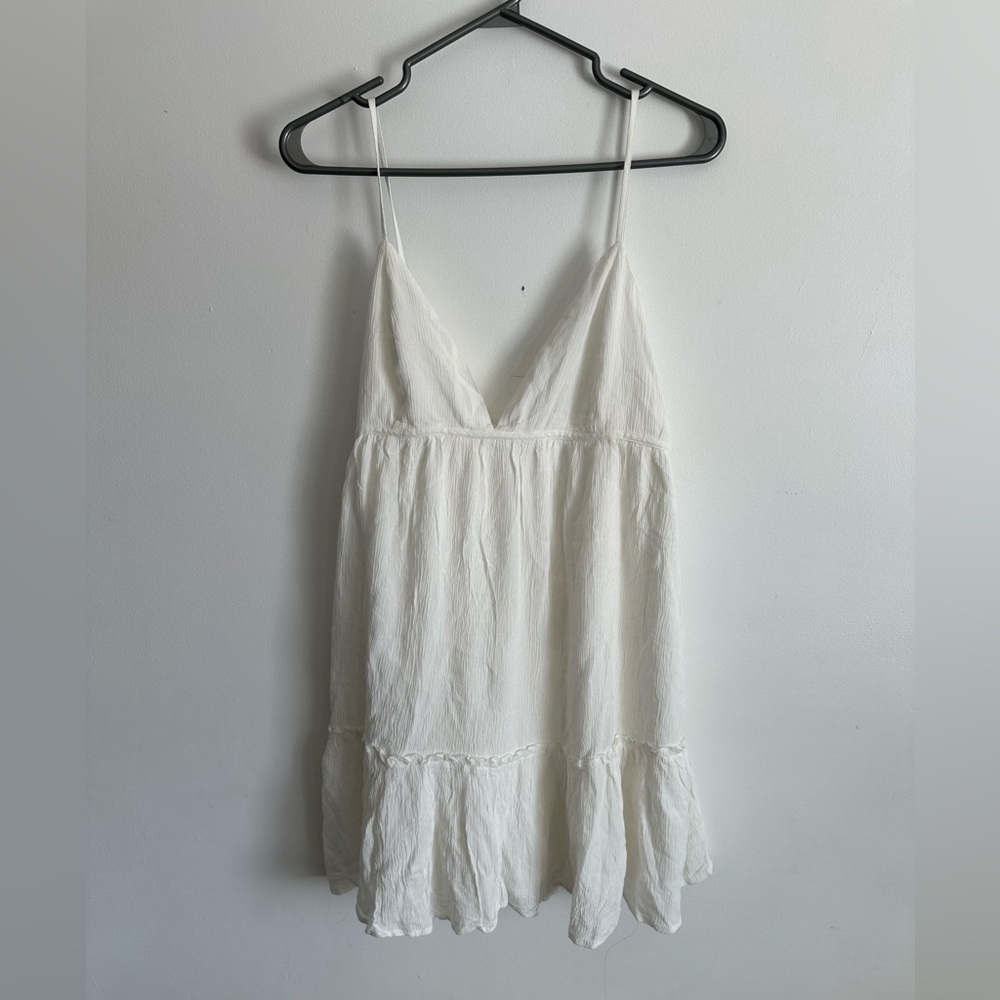 Garage Flowy Babydoll Mini Dress